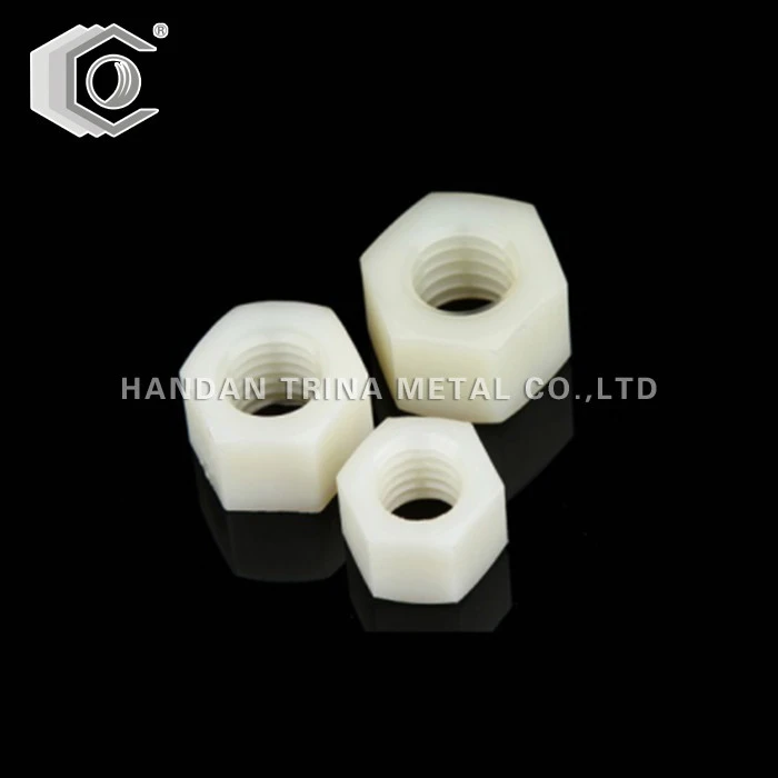 DIN934 Yas Nylon Hex Txiv Ntseej